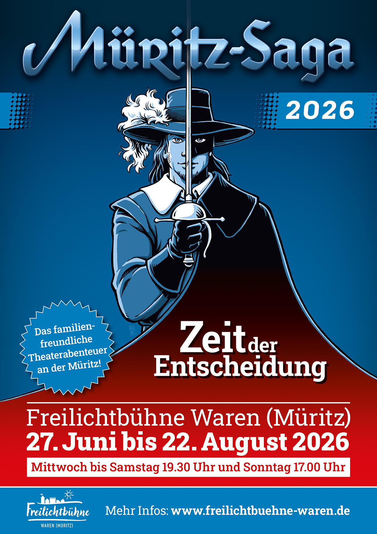 Müritz-Saga 2026 - Plakat A4 Müritz-Saga 2026 - Plakat A4