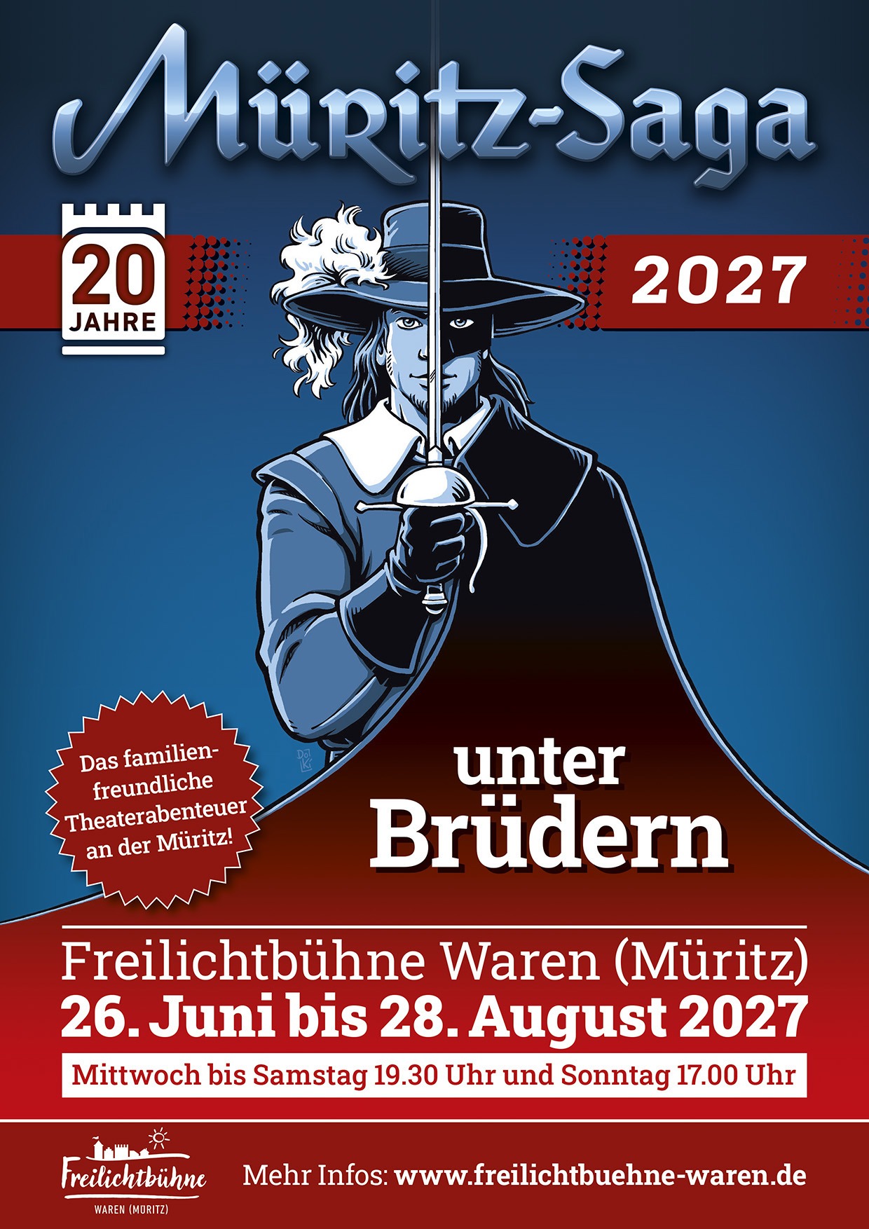 Müritz-Saga Plakat A4 2027