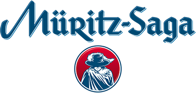 Müritz-Saga Schriftzug mit Signet Version A