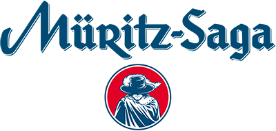 Müritz-Saga Schriftzug mit Signet Version B